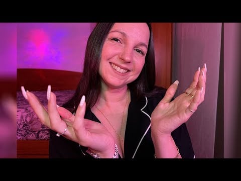 ASMR - Positive affirmations SPANISH  HAND SOUNDS & HAND MOVEMENTS