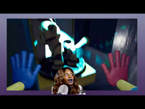 SHOOK POPPY PLAY HOUSE GAMEPLAY ASMR CHEWING GUM