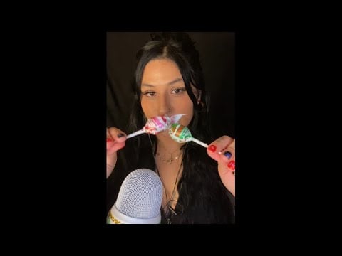 Asmr Lollipop Sounds 🍭🫦🎙️✨ #asmrfyp #asmrcreator #asmrsonidos #asmrdormir #asmrmouthsounds 