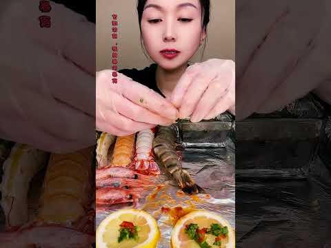 🦐✨ Live Seafood Mukbang 🌊💥😁  생방송 해산물 Feast #SeafoodMukbang #맛있다