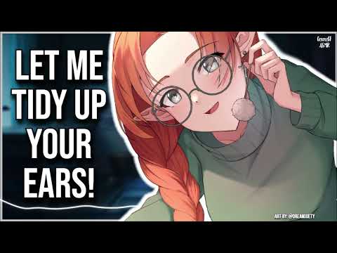 3DIO ASMR | Intense Ear Cleaning Ritual from your Elf Girlfriend  💚 | Stress Relieving, Soft Spoken