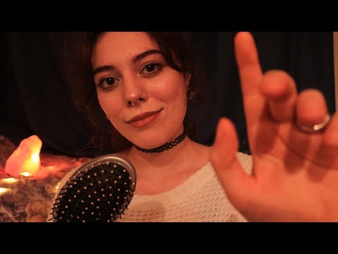 ASMR|Tu hermana mayor te tranquiliza porque terminaste con tu novo Masaje craneal y peino tu cabello