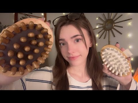 ASMR Playing With Your Hair While You Sleep (scalp massage, hair brushing)
