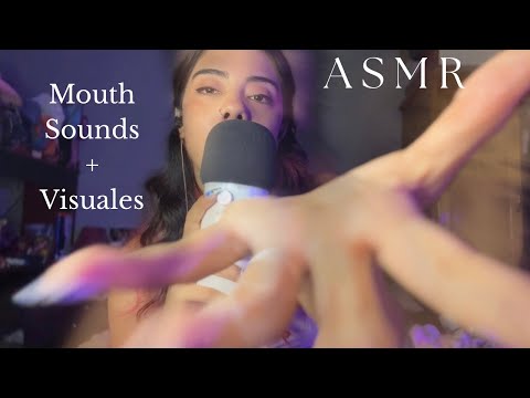 ASMR ☆ muchos MOUTH SOUNDS y VISUALES💗 con ECO ✨
