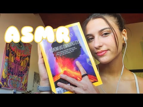 ASMR FOLHEANDO REVISTA E MASCANDO CHICLETS💖