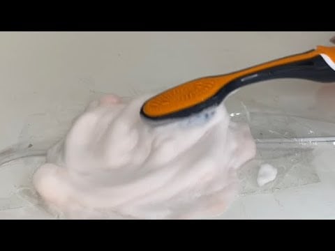 [ASMR - no talking] Lo-Fi foam, lotion, soap and brushing sounds 😴