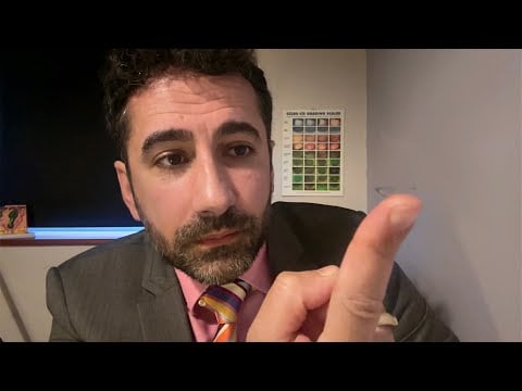 ASMR: Re-fitting you with New Contact Lenses (roleplay)