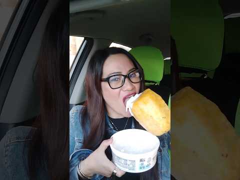 EATING WHOLE PINEAPPLE #shortsfeed #mukbang #everyone #asmr