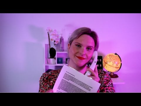 Booking You An Overnight ASMR Spa Escape: Slow Soft Spoken & Gentle In Ear Whispers