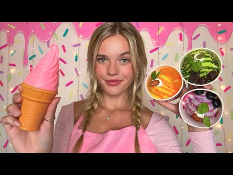 ASMR Sassy Ice Cream Shop Roleplay 🍦🍧 (soft serve-ing attitude)