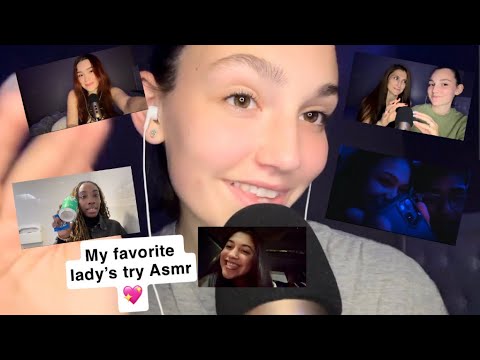 My Mom,Sisters, and Bestfriend Try Asmr💖
