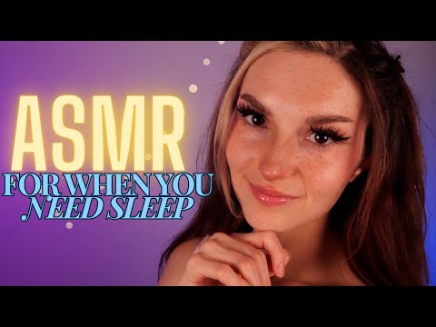 ASMR For People Who Need Some Sleep | Tapping, Brushing, Inaudible Whispers, & Experimental ASMR ♡