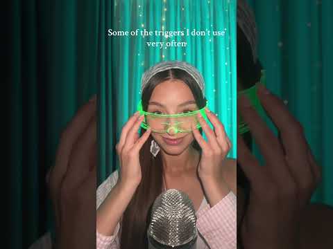 ASMR triggers I don’t use very often ✨☀️ #asmr #relax #tingles #asmrsounds #asmrvideo
