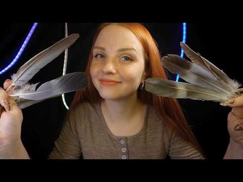 Feather Triggers That Melt Your BRAIN🧠🪶 | Mic, Skin & Lens ASMR