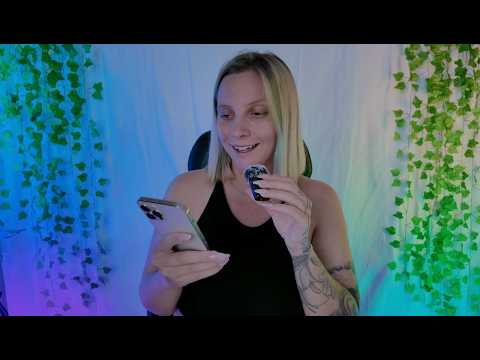 asmr ramble reading 21 questions