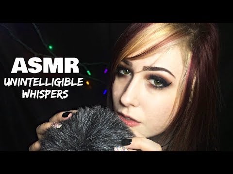 ASMR Inaudible/Unintelligible Whispering