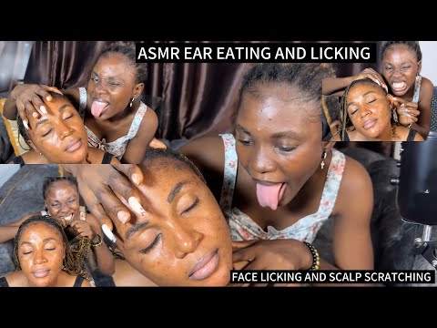 Ultimate ASMR Ear Licking, Ear Biting, Ear Cleaning, Scalp Scratching & Neck Massage Gum Chewing