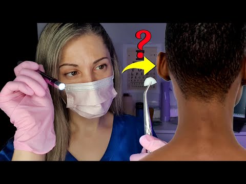 Clínica ASMR | Extracción y Limpieza en tu Oído  | Efecto zumbido | RP Médico | SusurrosdelSurr