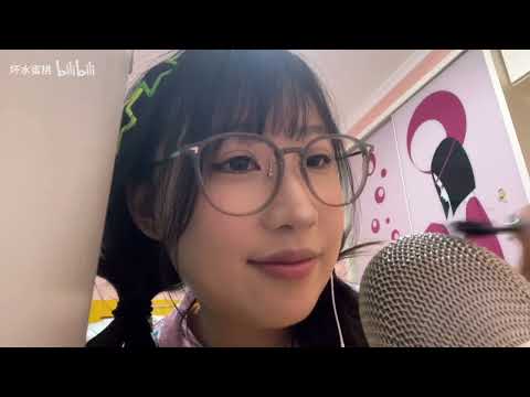 Super tingling mouth sound! Drooping saliva painting~