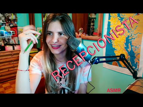 ASMR / LA RECEPCIONISTA del HOTEL te da la PEOR habitación 🥵  / Roleplay