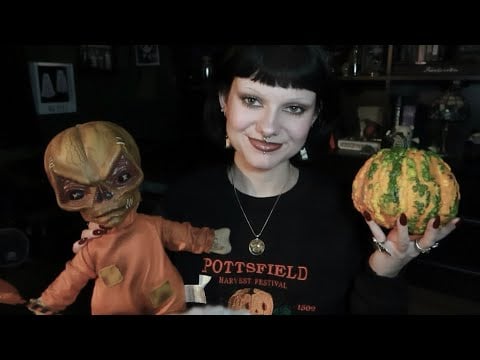 ASMR | Pumpkin Themed Triggers 🎃 tapping, scratching, tracing, etc. 