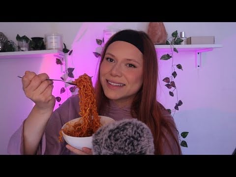 ASMR - CHISMESITO amoroso parte 2 + Comiendo ramen