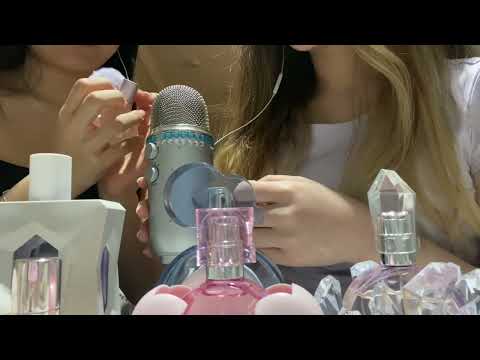 ASMR TAPPING ON PERFUME 🍀