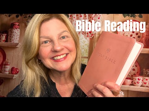 ASMR Close Up Whispering | Reading the Bible ~ Matthew 💖🌺🙏🏻