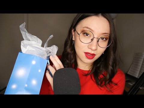 ASMR 🎁 I got you a Christmas present! 🎄 (no, like, for real)