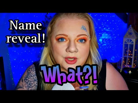 NAME REVEAL - all these years I didn't tell you my name [ASMR] (whispering & soft speaking)