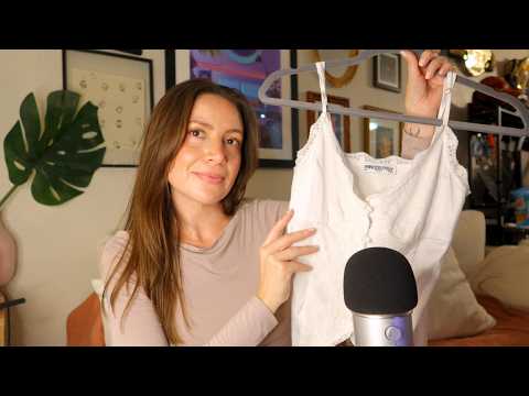 ASMR Haul 🌙 Soft-Spoken | Depop Clothes, Crafty Stuff, Snacks & More (Target + Amazon)