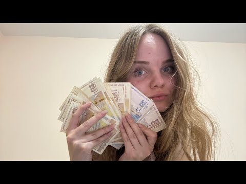 ASMR money manifestation video💸