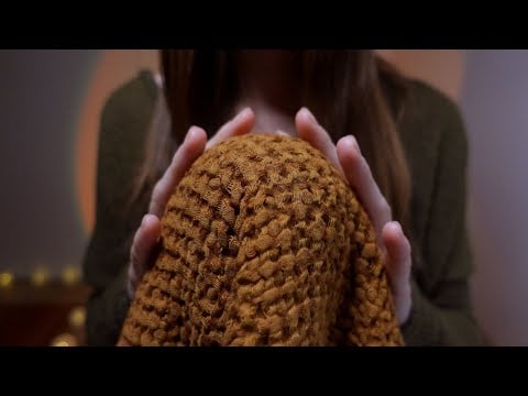 ASMR | Towel Scratching with Rain 🌧 for Deep Sleep (No Talking, Brown Noise) 1 Hour