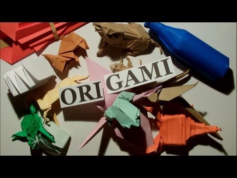 ASMR Interesting origami facts & showing my collection of paper models (soft spoken)