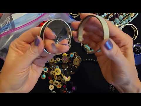 ASMR | Subscriber Gift!  Big Bag o' Jewelry Show & Tell (Whisper)