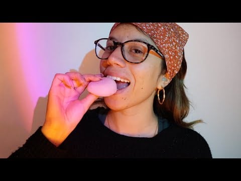 ASMR probando MOCHI por primera vez 😋