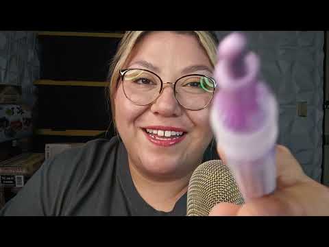 ASMR Tu AMIGA OBSESIONADA contigo te pinta la carita 🎨👩‍🎨