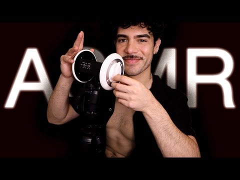 ASMR for sleepy lonely people who like flirty boys (ear personal attention)