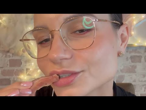 Eating ASMR - crunchy snack ( Lithuanian food) 
