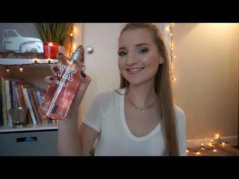 [ASMR] Liquid Sounds + Spraying & Tapping - Whispered