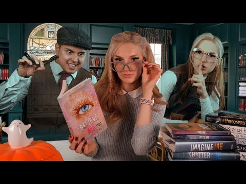 The Haunted Library Check-In | ASMR Halloween Roleplay