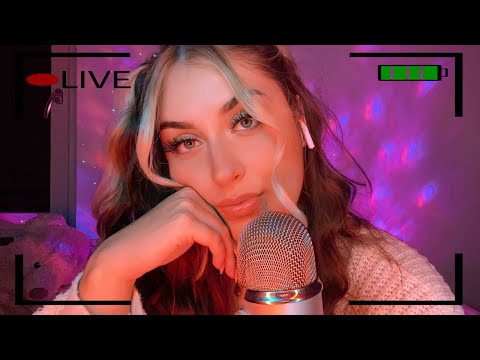 ASMR Livestream Ankündigung für Weihnachtszeit, Random Talk, Trigger, Vorlesen 💝