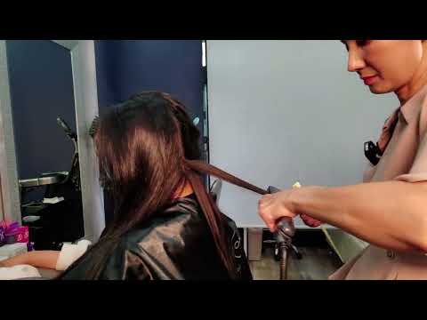 미용실ASMR (시각과청각의활성화) 동영상 2시간 10분 긴영상으로 컷트 염색 펌 시청을 만끽하시기를 바랍니다!!~Korean Beauty salon ASMR Visual and