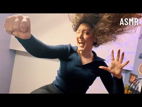 ASMR POV BEATING YOU TO SLEEP FAST & AGGRESSIVE SCRATCHING, TAPPING & VISUALS