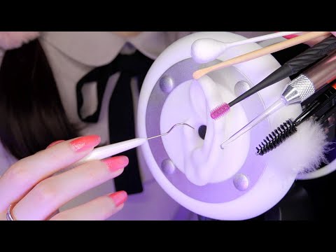 ASMR 脳内で動く深い耳かき / Deep Ear Cleaning Penetrates the Brain