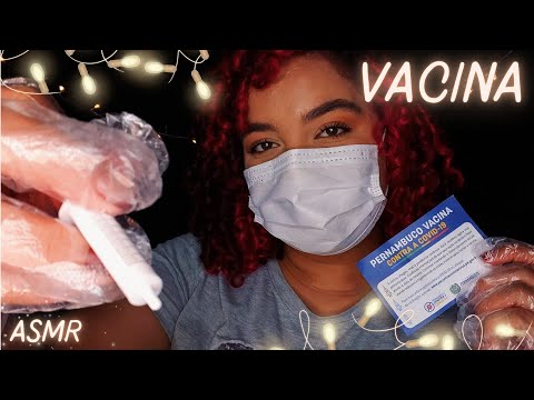 ASMR: VACINANDO VOCÊ 💖💖