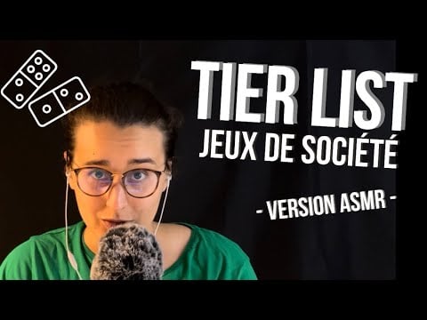 ASMR FR I MON CLASSEMENT DE JEUX DE SOCIÉTÉ POPULAIRE ! 🧩♦️