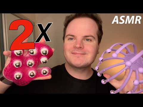 Fast & Aggressive ASMR 2X TRIGGER SPEEDRUN (Brain Melting)