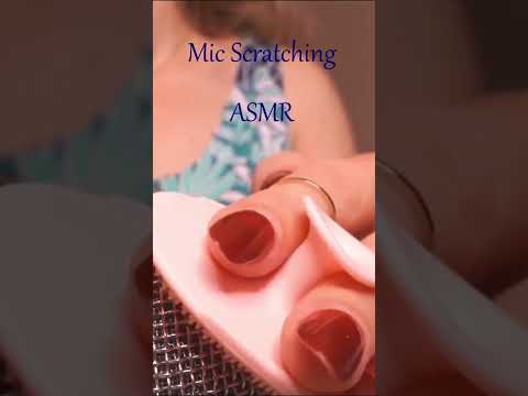 ASMR Mic Scratching with Silicone #shorts