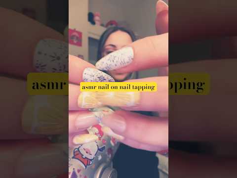 asmr nail on nail tapping #asmr #tapping #nails #relaxing #relaxationtechniques #asmrtingles #tingle